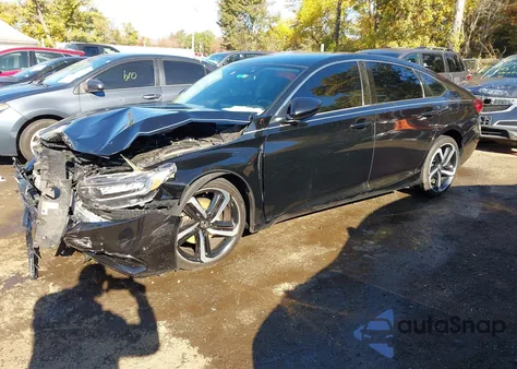 2021 Honda Accord Sport Special Edition из США, поврежденный, VIN 1HGCV1F41MA006230